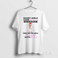 Original Chicken Short Girls Look So Sweet And Cute - Adult & Kids T-Shirts, Sweatshirts & Hoodies apparel design preview 1