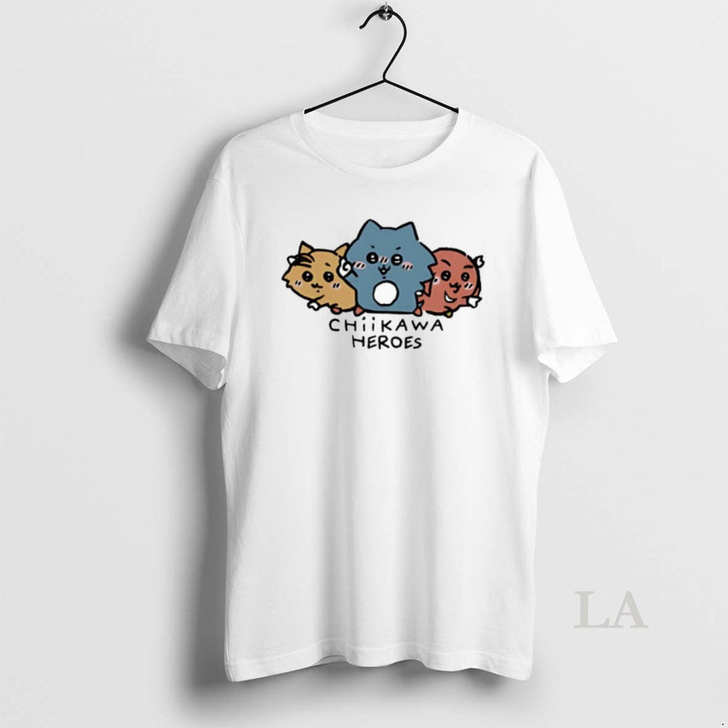 Original Chiikawa Heroes - Adult & Kids T-Shirts, Sweatshirts & Hoodies apparel design preview 1
