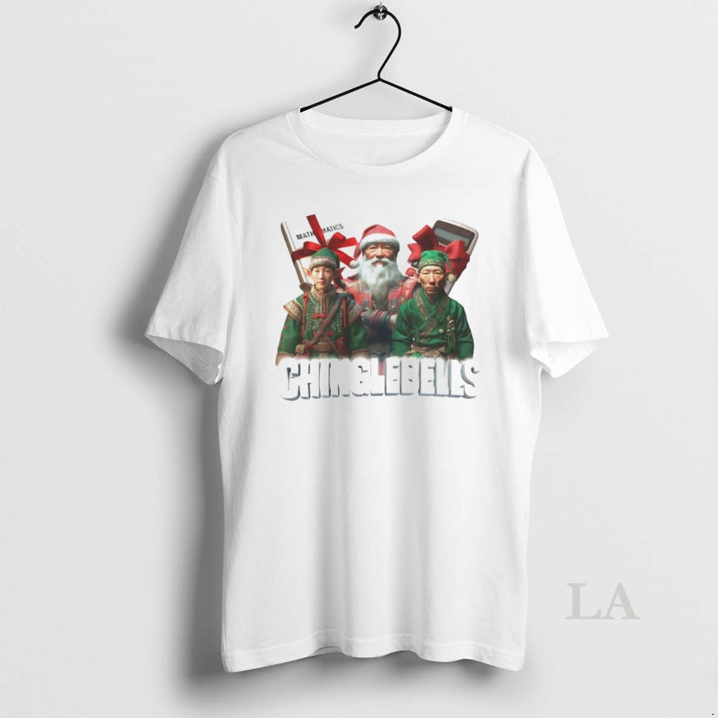 Original Chinglebells Jingle Bells Christmas - Adult & Kids T-Shirts, Sweatshirts & Hoodies apparel design preview 1