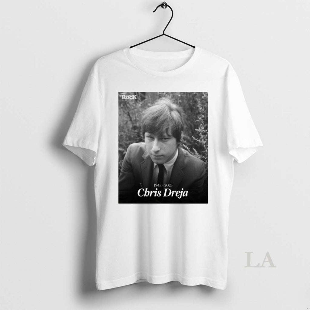Original Chris Dreja Has Died At The Age Of 79 1945 - Adult & Kids T-Shirts, Sweatshirts & Hoodies apparel design preview 1