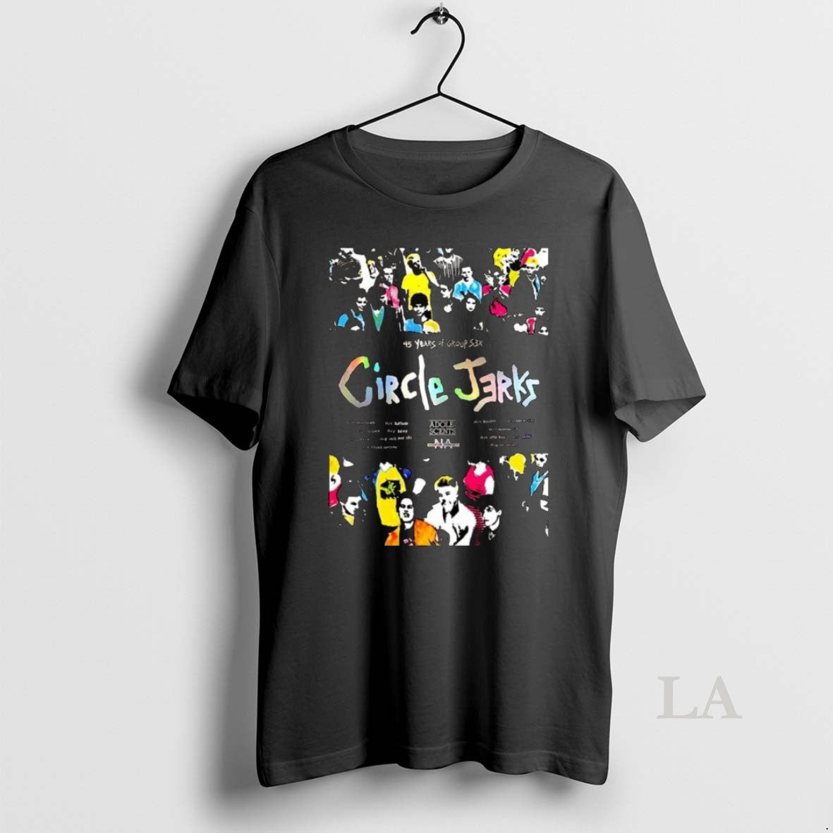 Original Circle Jerks Group Sex 45 Years Anniversary - Adult & Kids T-Shirts, Sweatshirts & Hoodies apparel design preview 1