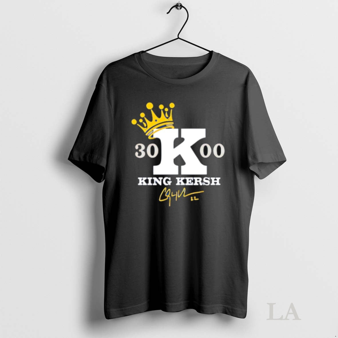 Original Clayton Kershaw King 3000 Los Angeles - Adult & Kids T-Shirts, Sweatshirts & Hoodies apparel design preview 1
