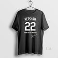 Original Clayton Kershaw Thanks For The Memories 2025 - Adult & Kids T-Shirts, Sweatshirts & Hoodies apparel design preview 1