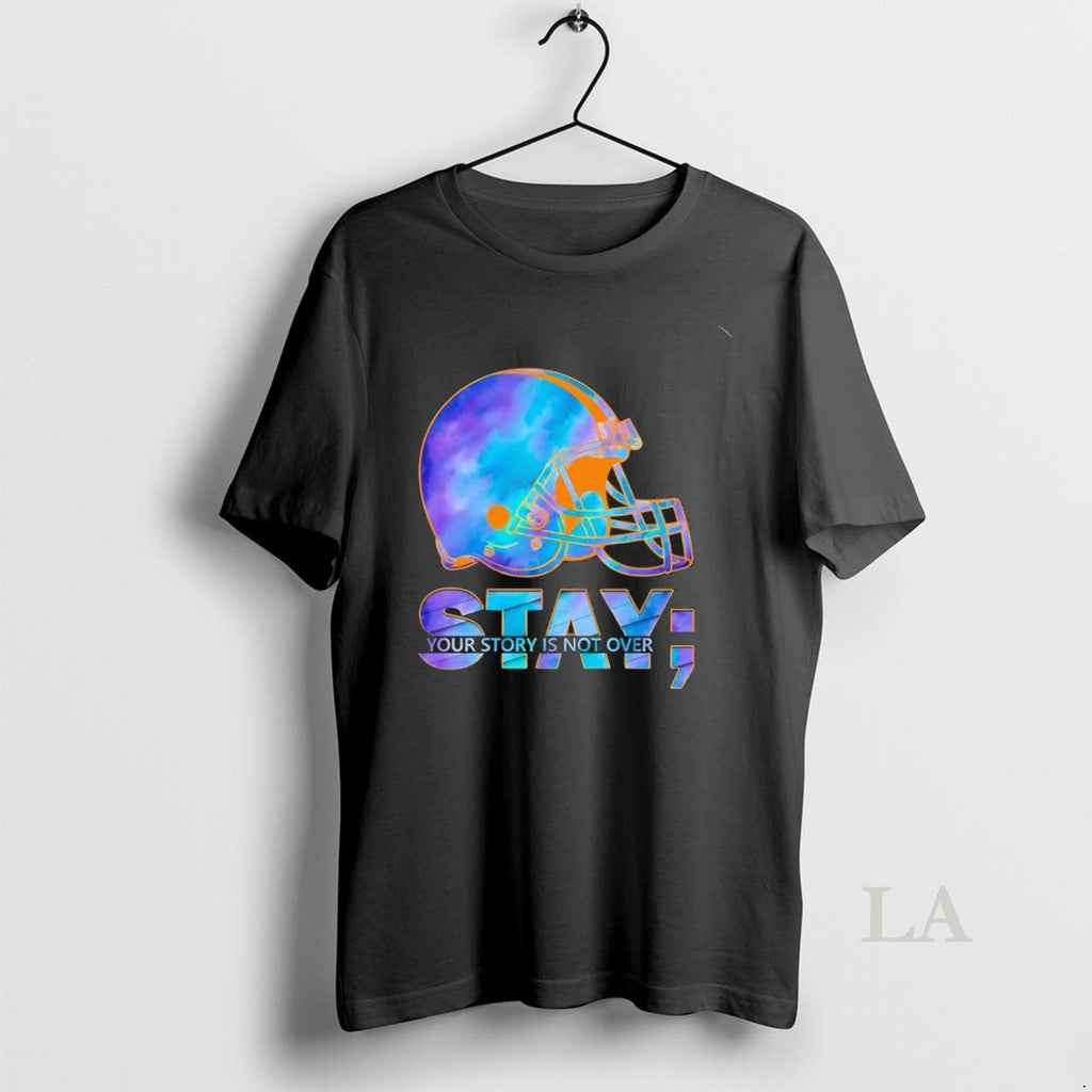 Original Cleveland Browns Football Stay Your Story Is - Adult & Kids T-Shirts, Sweatshirts & Hoodies apparel design preview 1