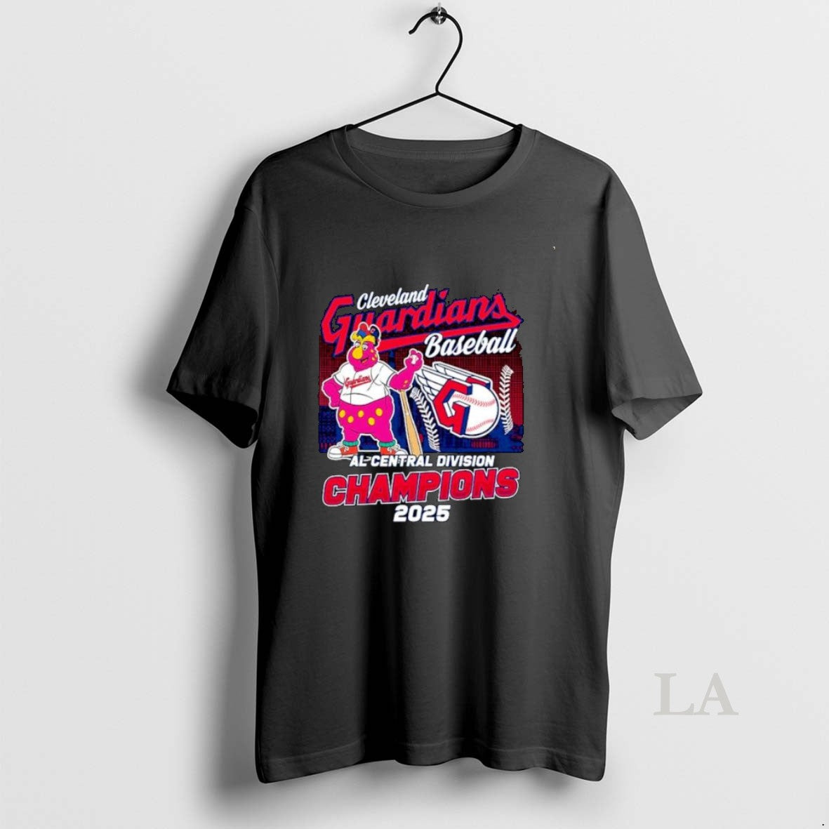 Original Cleveland Guardians 2025 Al Central Division - Adult & Kids T-Shirts, Sweatshirts & Hoodies apparel design preview 1