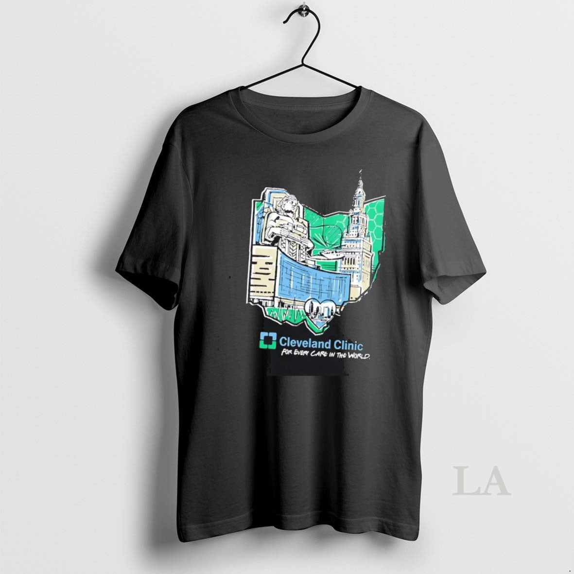 Original Cleveland Clinic For Every Care In The World - Adult & Kids T-Shirts, Sweatshirts & Hoodies apparel design preview 1