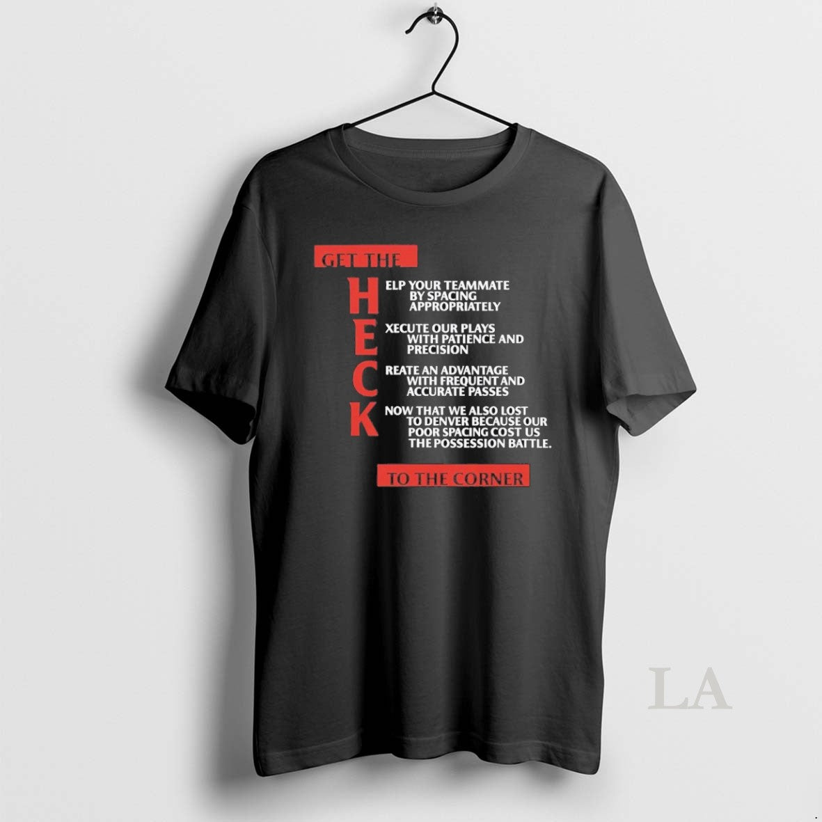 Original Clippers Get The Heck To Corner - Adult & Kids T-Shirts, Sweatshirts & Hoodies apparel design preview 1