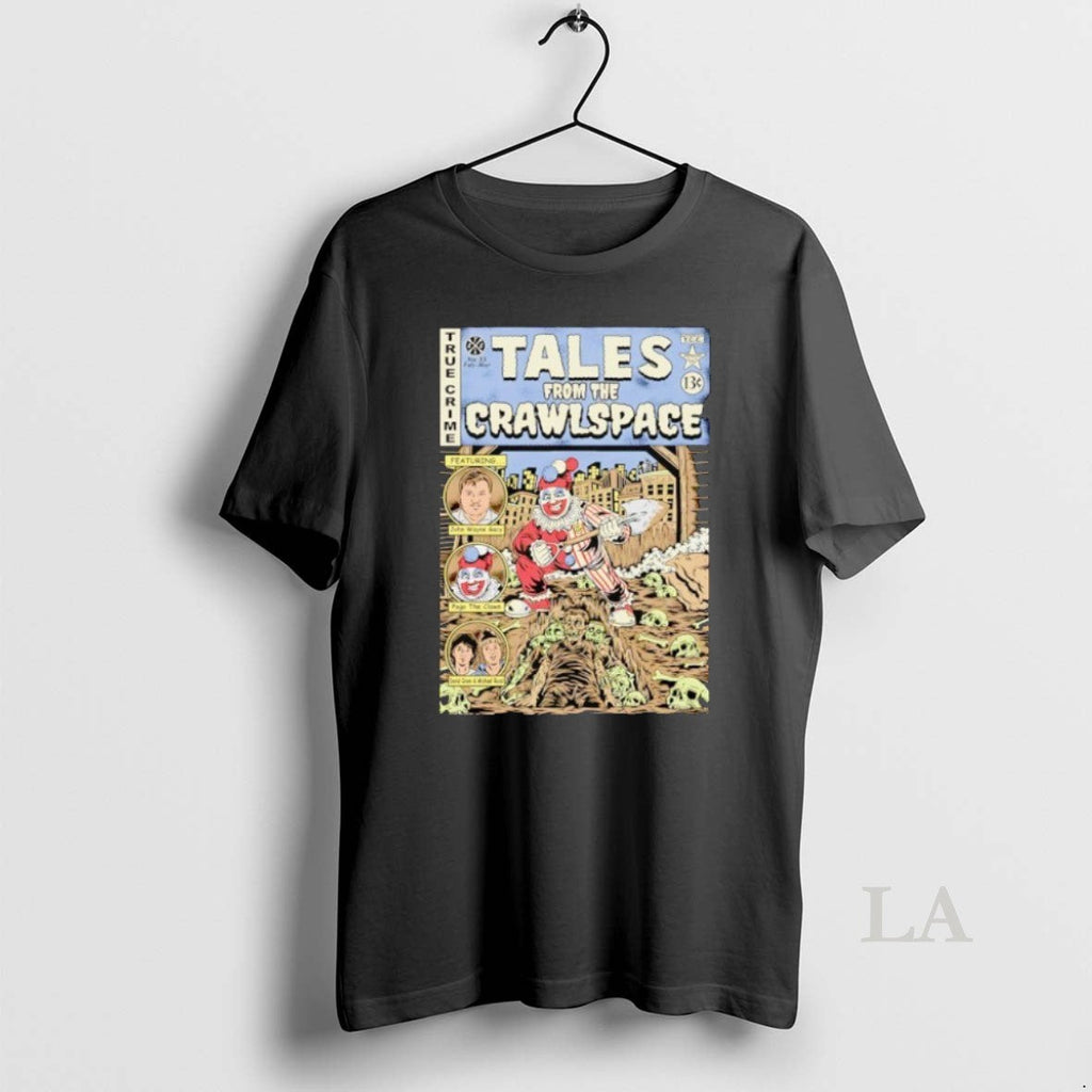Original Clown Tales From The Crawlspace True Crime - Adult & Kids T-Shirts, Sweatshirts & Hoodies apparel design preview 1