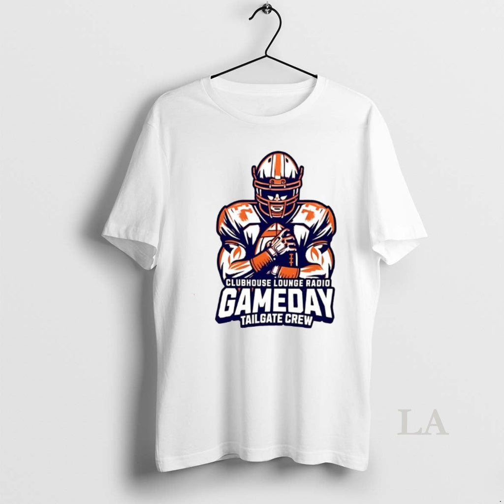 Original Clubhouse Lounge Radio Gameday Tailgate Crew - Adult & Kids T-Shirts, Sweatshirts & Hoodies apparel design preview 1