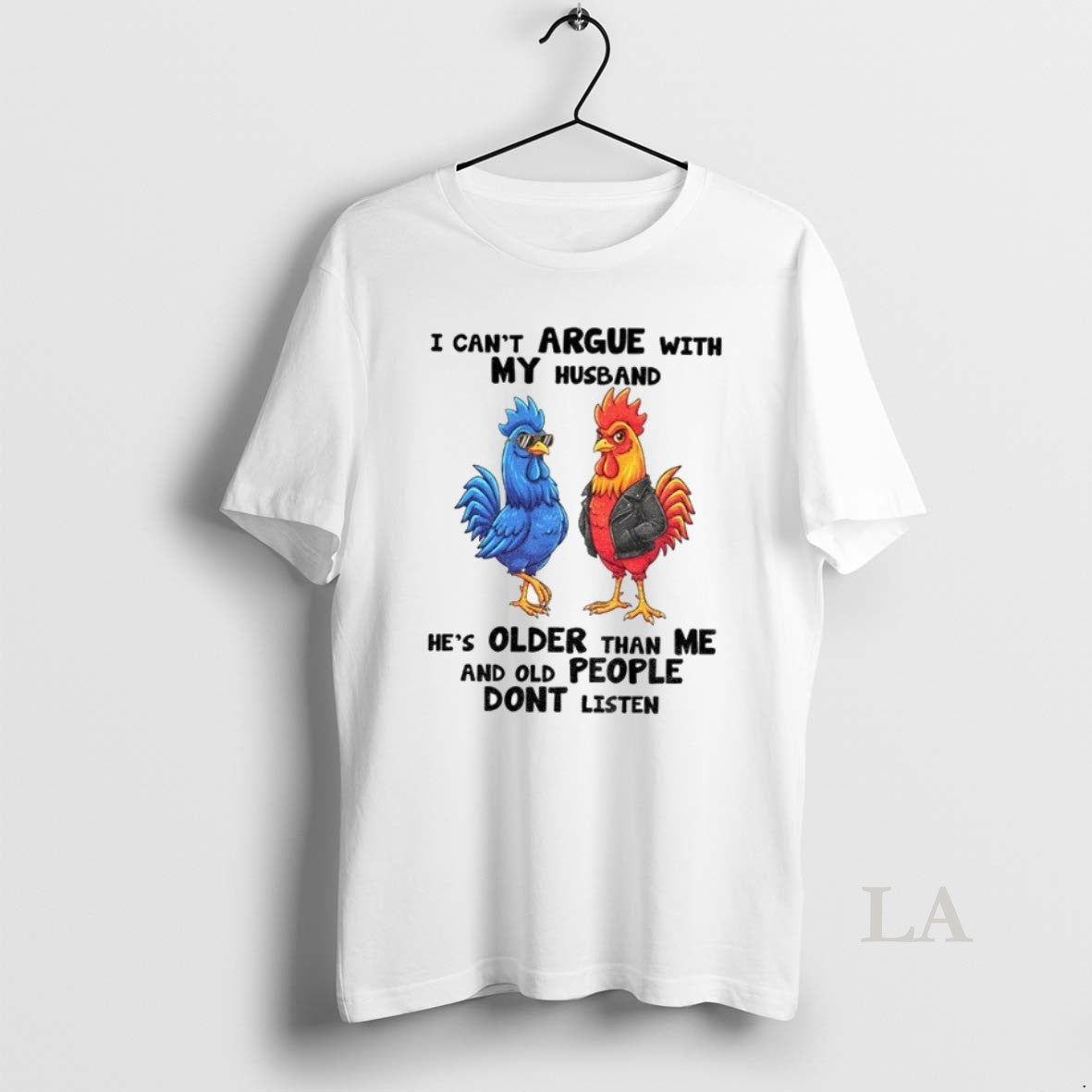 Original Cock I Cant Argue With My Husband Hes Older - Adult & Kids T-Shirts, Sweatshirts & Hoodies apparel design preview 1