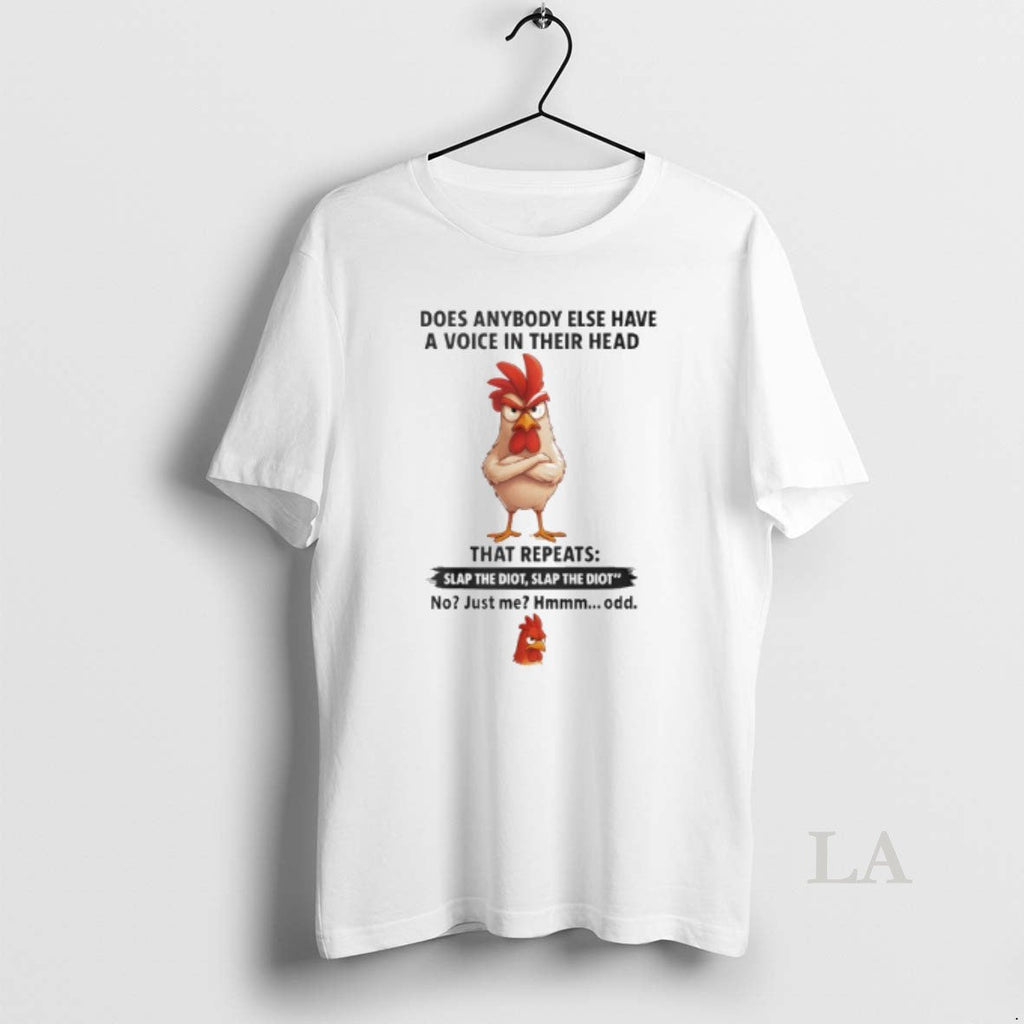 Original Cock Does Anybody Else Have A Voice In Their - Adult & Kids T-Shirts, Sweatshirts & Hoodies apparel design preview 1