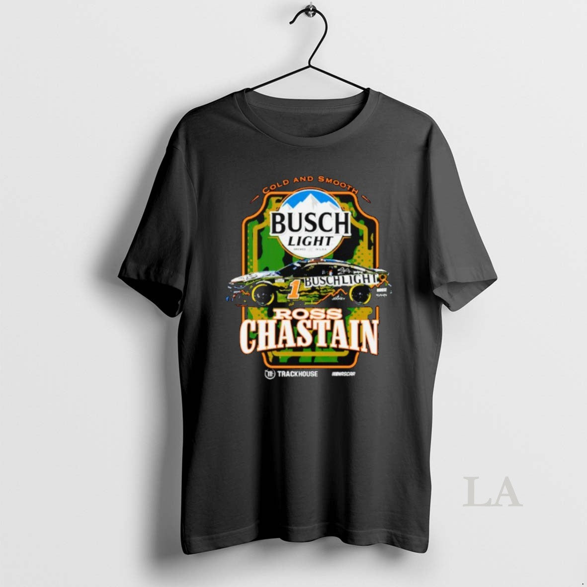 Original Cold And Smooth Busch Light Camo Ross - Adult & Kids T-Shirts, Sweatshirts & Hoodies apparel design preview 1