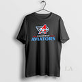 Original Columbus Aviators Lockup Logo - Adult & Kids T-Shirts, Sweatshirts & Hoodies apparel design preview 1