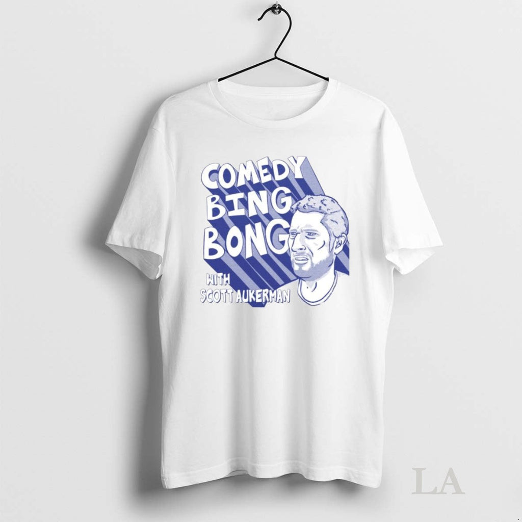 Original Comedy Bing Bong With Scott Aukerman - Adult & Kids T-Shirts, Sweatshirts & Hoodies apparel design preview 1