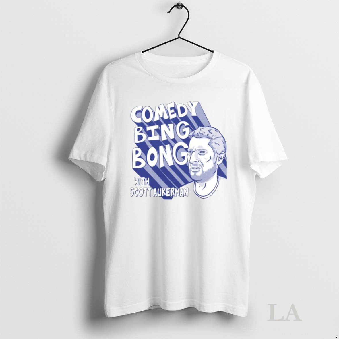 Original Comedy Bing Bong With Scott Aukerman - Adult & Kids T-Shirts, Sweatshirts & Hoodies apparel design preview 1