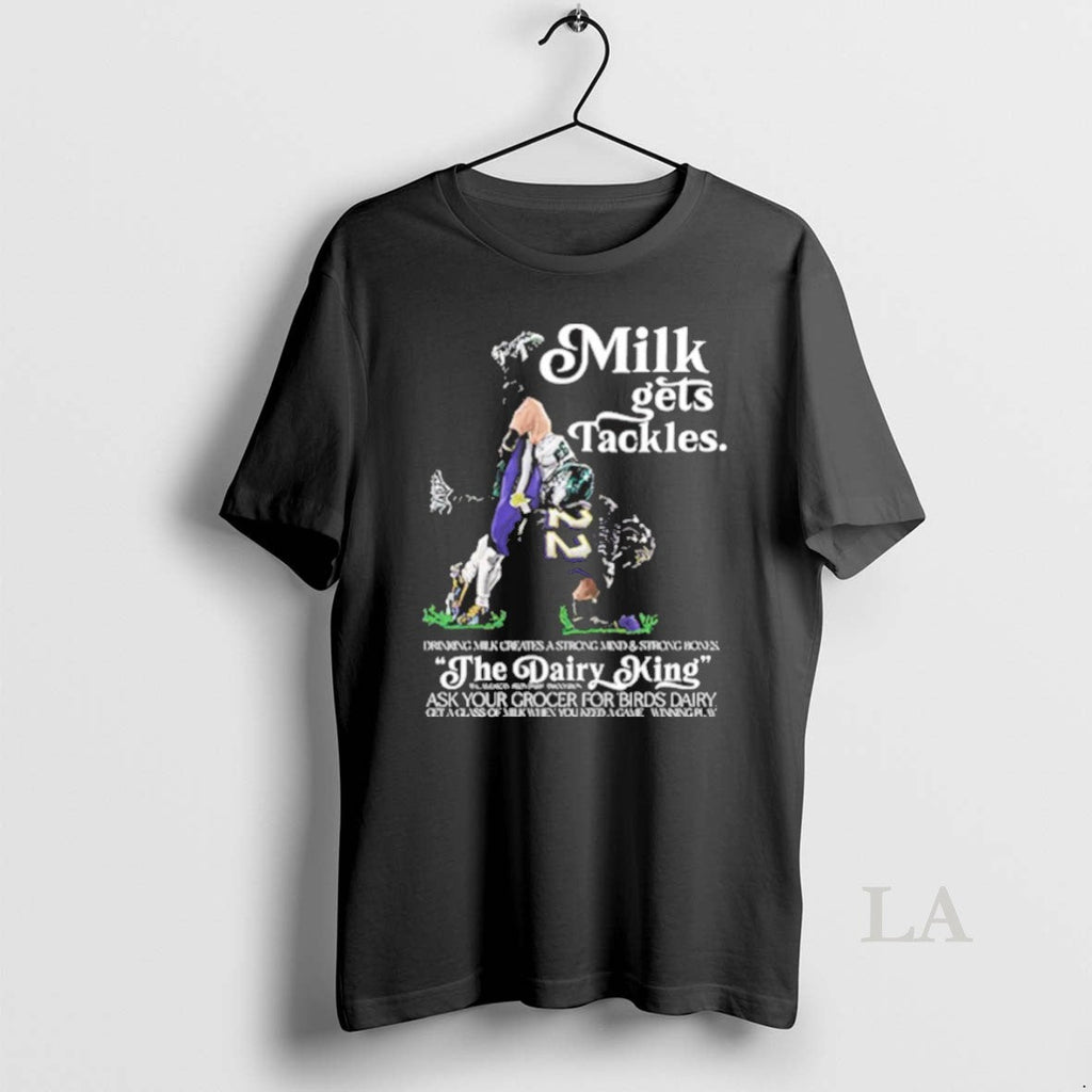 Original Cooper Dejean Milk Birds Gets Tackles The - Adult & Kids T-Shirts, Sweatshirts & Hoodies apparel design preview 1