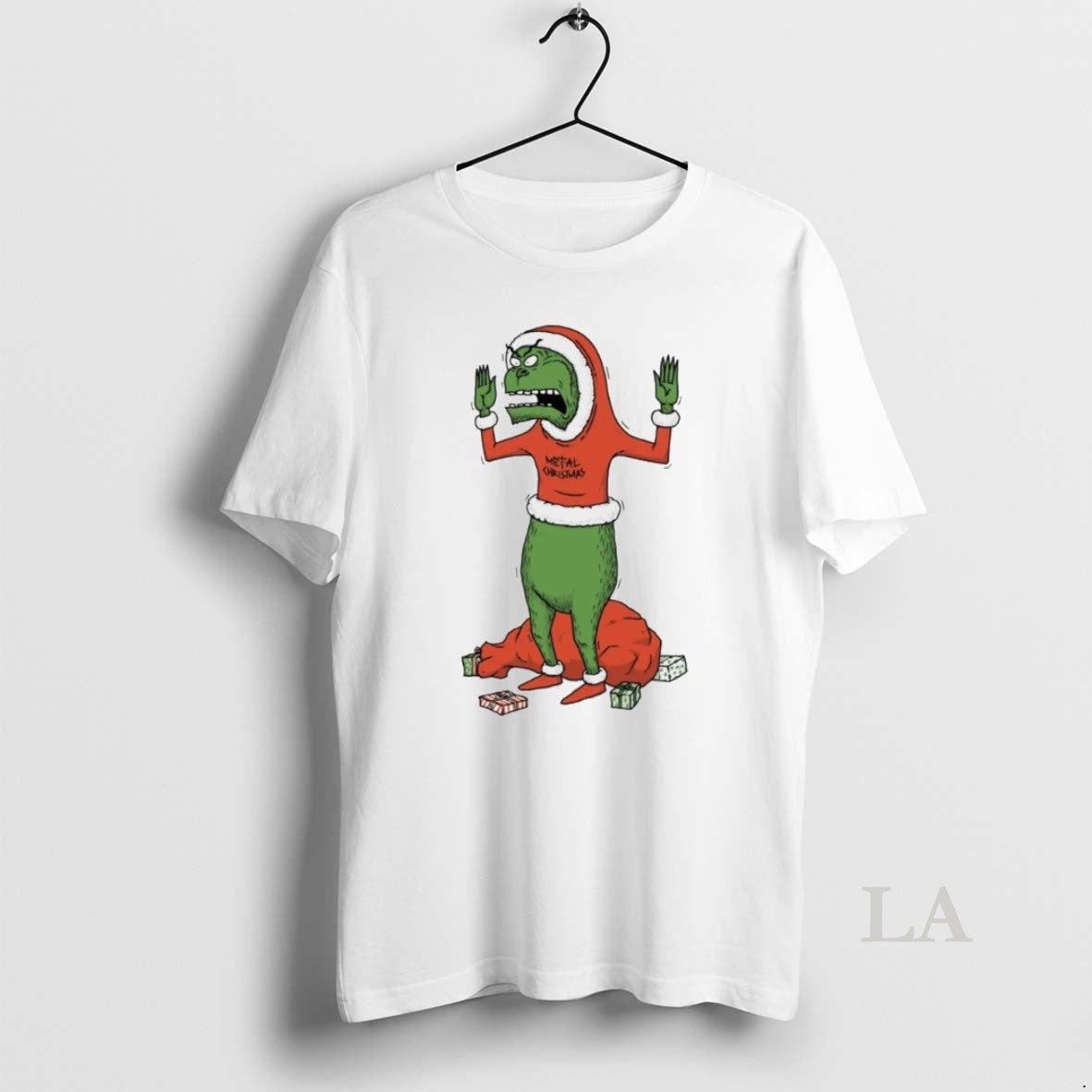 Original Cornholio X Grinch How The Stole Christmas - Adult & Kids T-Shirts, Sweatshirts & Hoodies apparel design preview 1