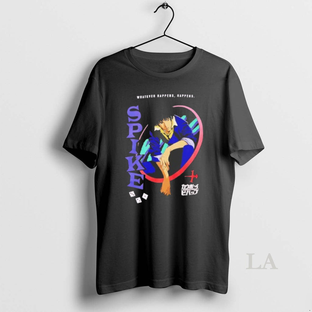 Original Cowboy Bebop Spike Dice Portrait - Adult & Kids T-Shirts, Sweatshirts & Hoodies apparel design preview 1