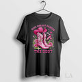 Original Cowboy Boot Give Breast Cancer The Vintage - Adult & Kids T-Shirts, Sweatshirts & Hoodies apparel design preview 1