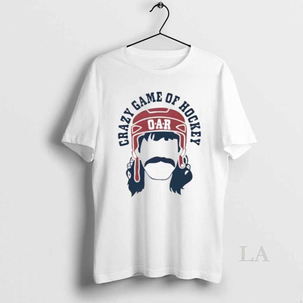 Original Crazy Game Of Hockey - Adult & Kids T-Shirts, Sweatshirts & Hoodies apparel design preview 1