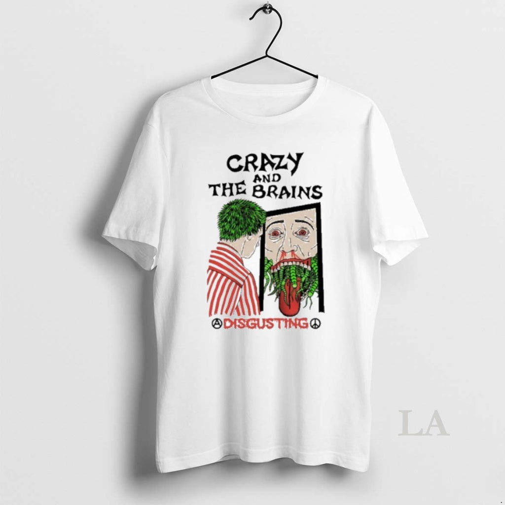 Original Crazy And The Brains Disgusting - Adult & Kids T-Shirts, Sweatshirts & Hoodies apparel design preview 1