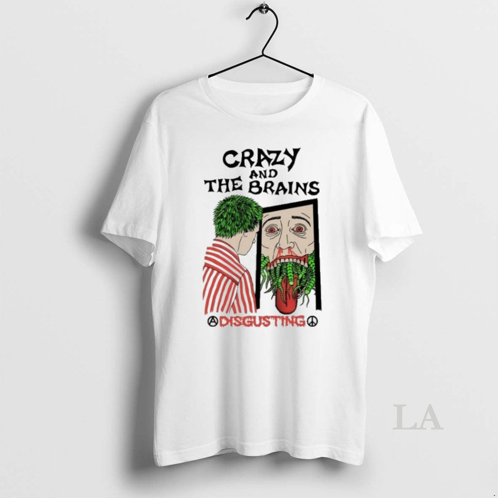 Original Crazy And The Brains X Death Traitors - Adult & Kids T-Shirts, Sweatshirts & Hoodies apparel design preview 1