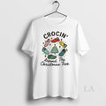 Original Crocs Crocin Around The Christmas Tree Funny - Adult & Kids T-Shirts, Sweatshirts & Hoodies apparel design preview 1