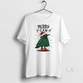 Original Crow Christmas Merry F Caw - Adult & Kids T-Shirts, Sweatshirts & Hoodies apparel design preview 1