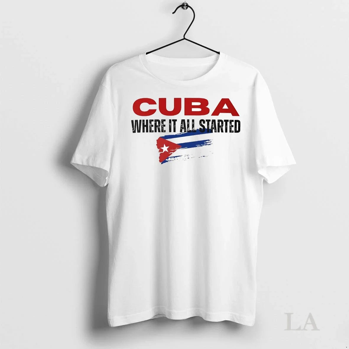 Original Cuba Where It All Started - Adult & Kids T-Shirts, Sweatshirts & Hoodies apparel design preview 1