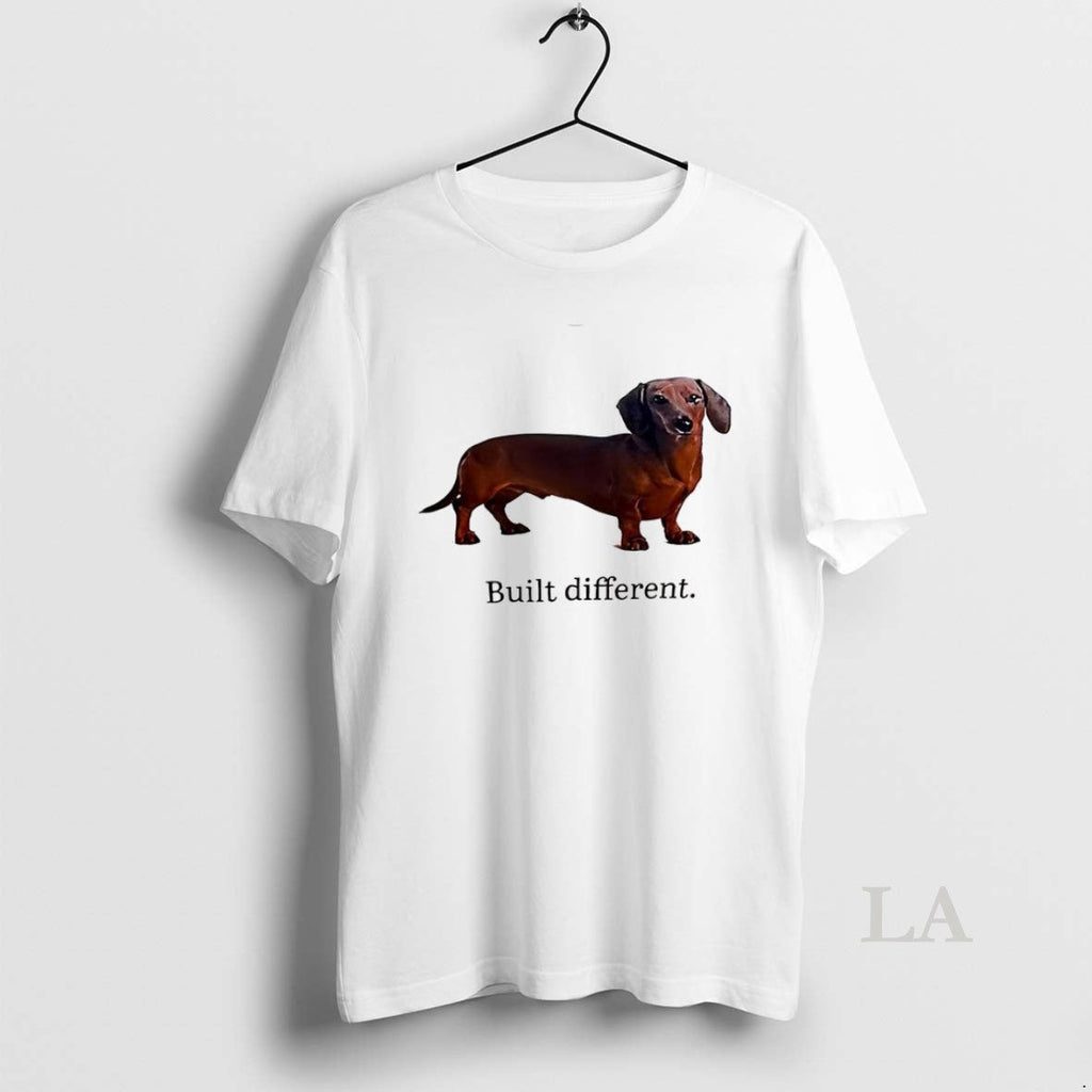 Original Dachshund Built Different - Adult & Kids T-Shirts, Sweatshirts & Hoodies apparel design preview 1