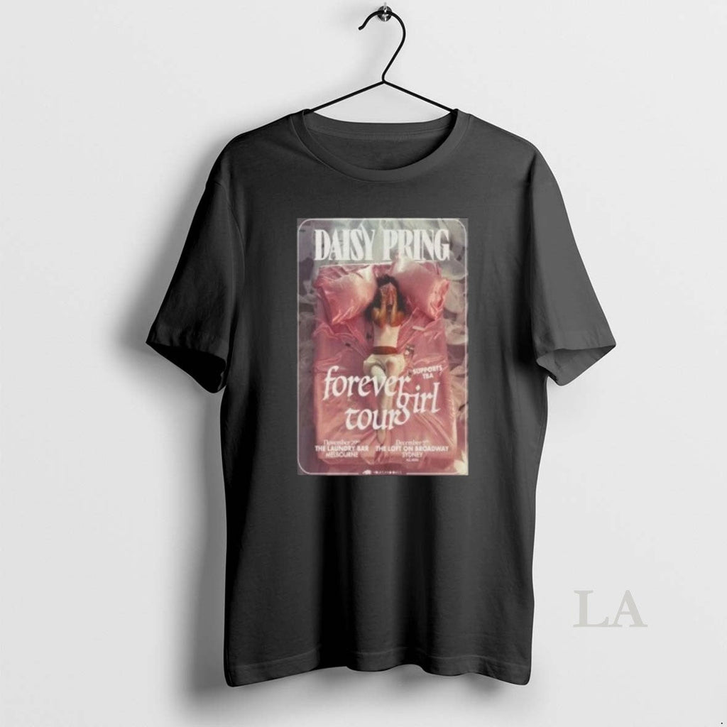 Original Daisy Pring Forever Girl Tour 2025 - Adult & Kids T-Shirts, Sweatshirts & Hoodies apparel design preview 1