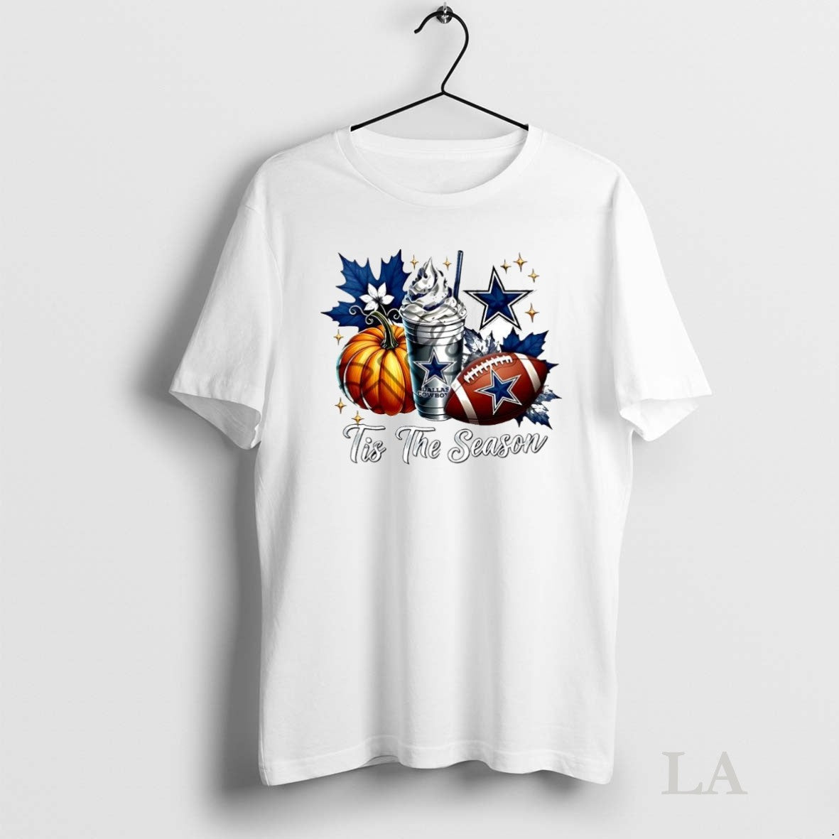 Original Dallas Cowboys Tis The Season Halloween - Adult & Kids T-Shirts, Sweatshirts & Hoodies apparel design preview 1