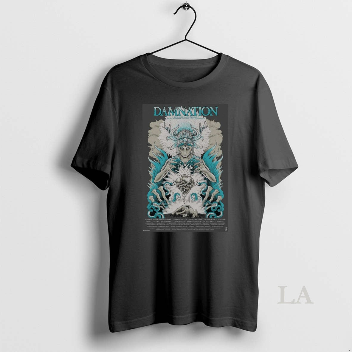 Original Damnation Festival The 20th Anniversary - Adult & Kids T-Shirts, Sweatshirts & Hoodies apparel design preview 1
