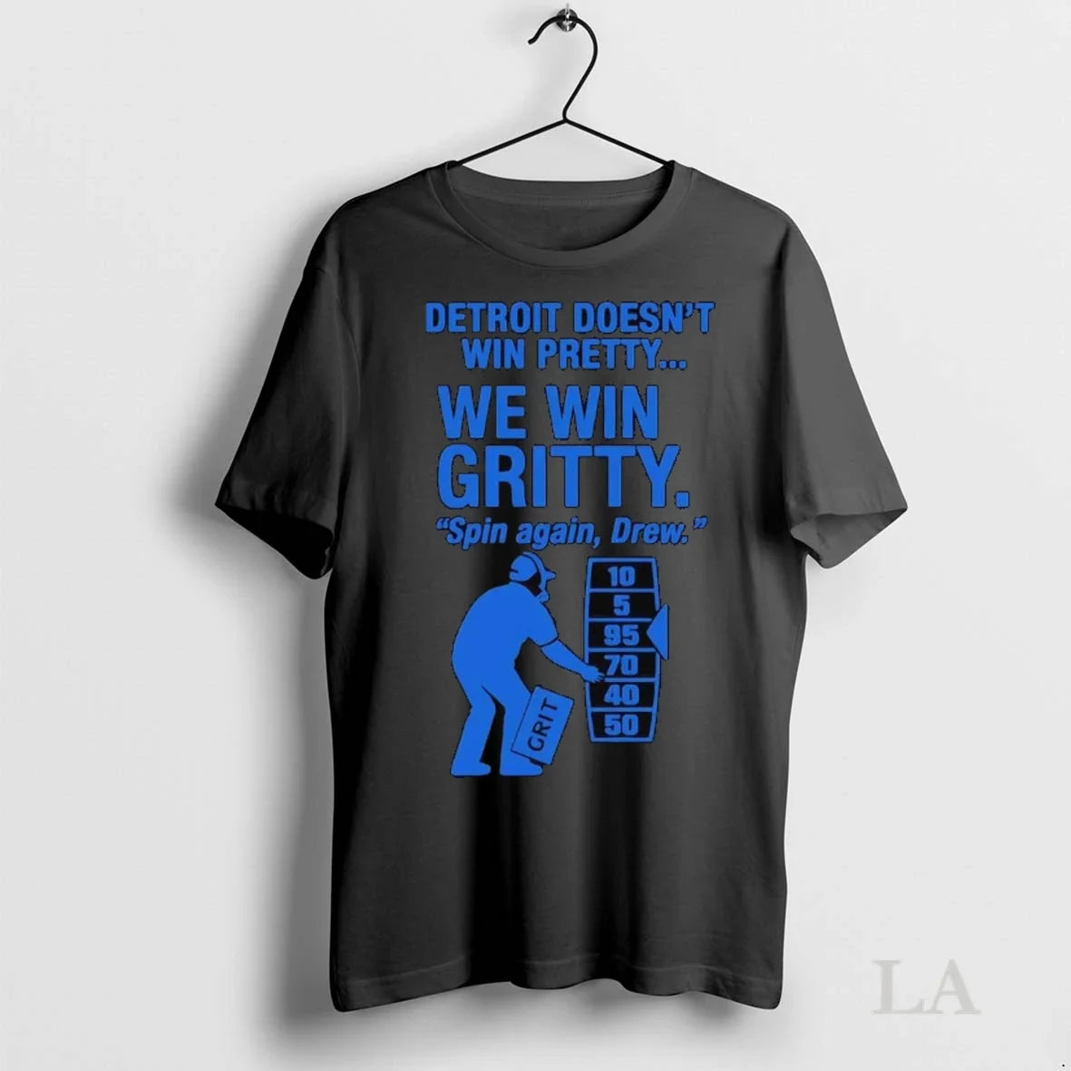 Original Dan Campbell Detroit Lions Doesnt Win Pretty - Adult & Kids T-Shirts, Sweatshirts & Hoodies apparel design preview 1