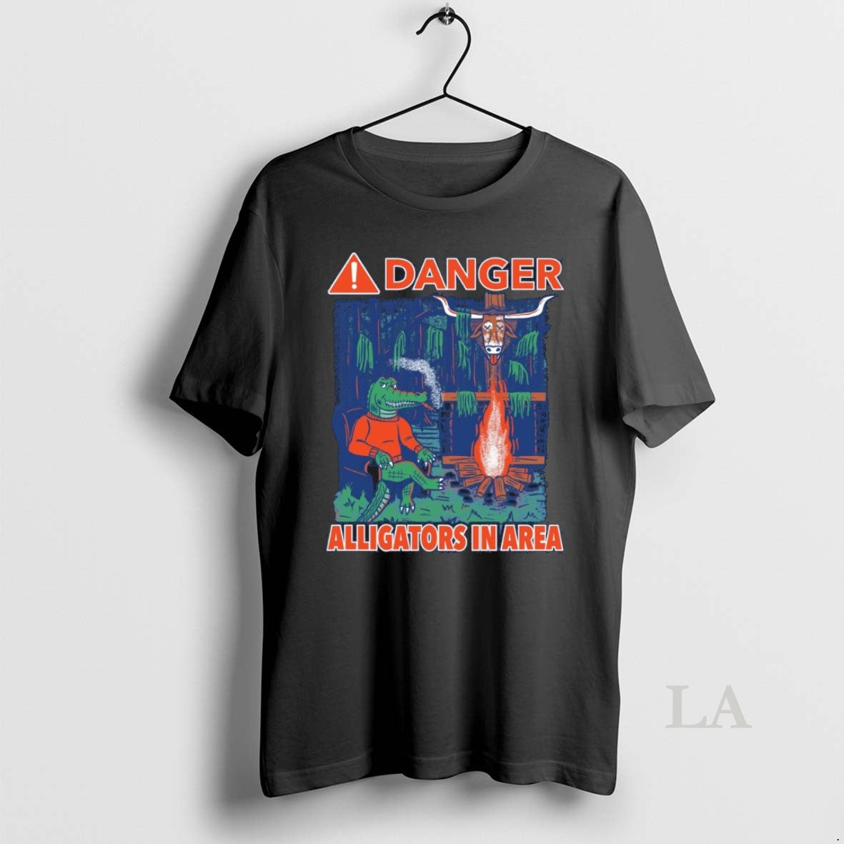 Original Danger Alligators In Area Florida Gators - Adult & Kids T-Shirts, Sweatshirts & Hoodies apparel design preview 1