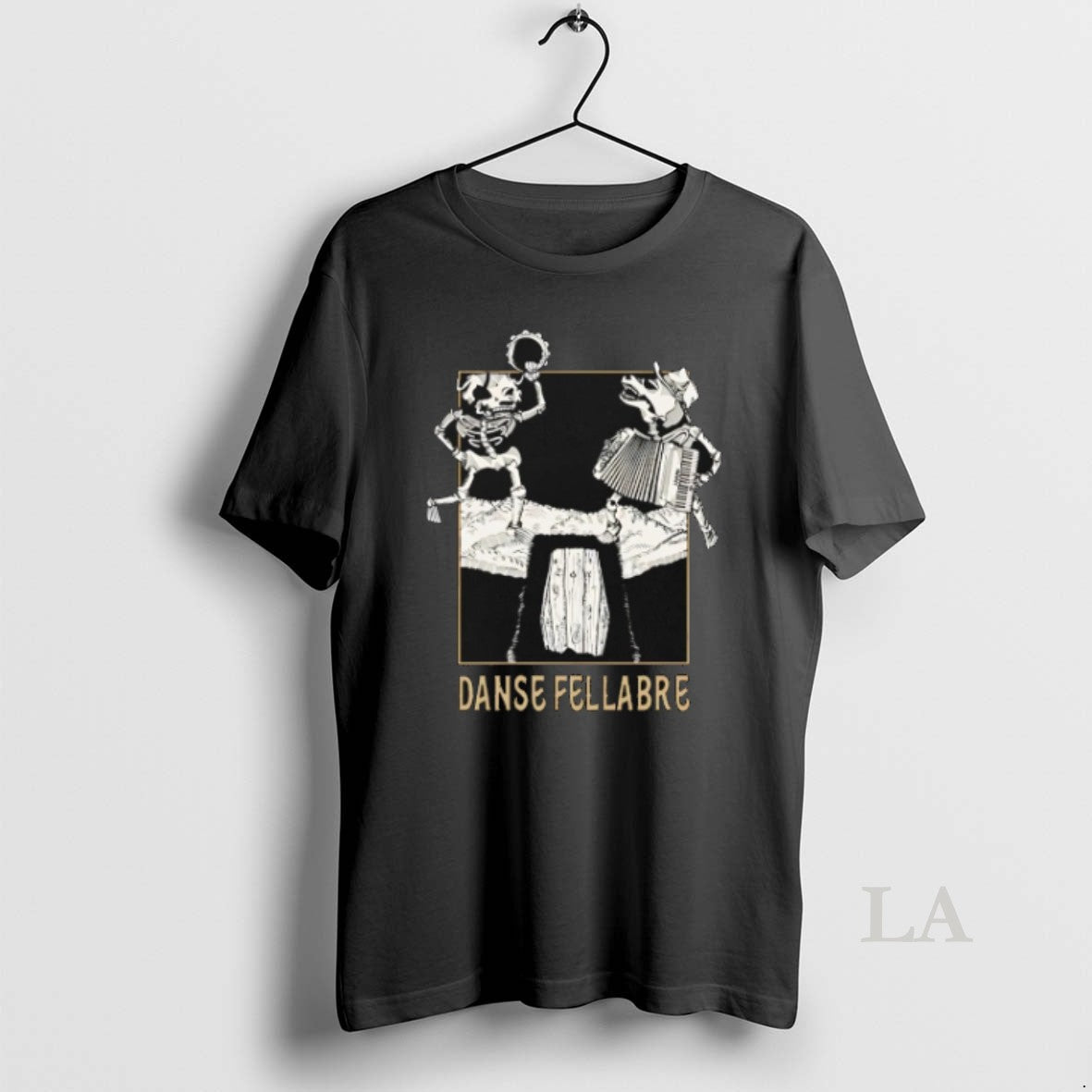 Original Danse Macabre Skeleton Dance - Adult & Kids T-Shirts, Sweatshirts & Hoodies apparel design preview 1