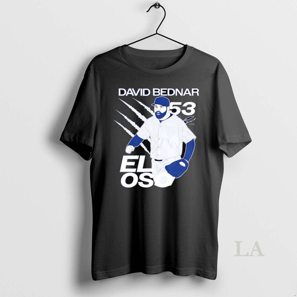 Original David Bednar 53 El Oso New York Yankees - Adult & Kids T-Shirts, Sweatshirts & Hoodies apparel design preview 1