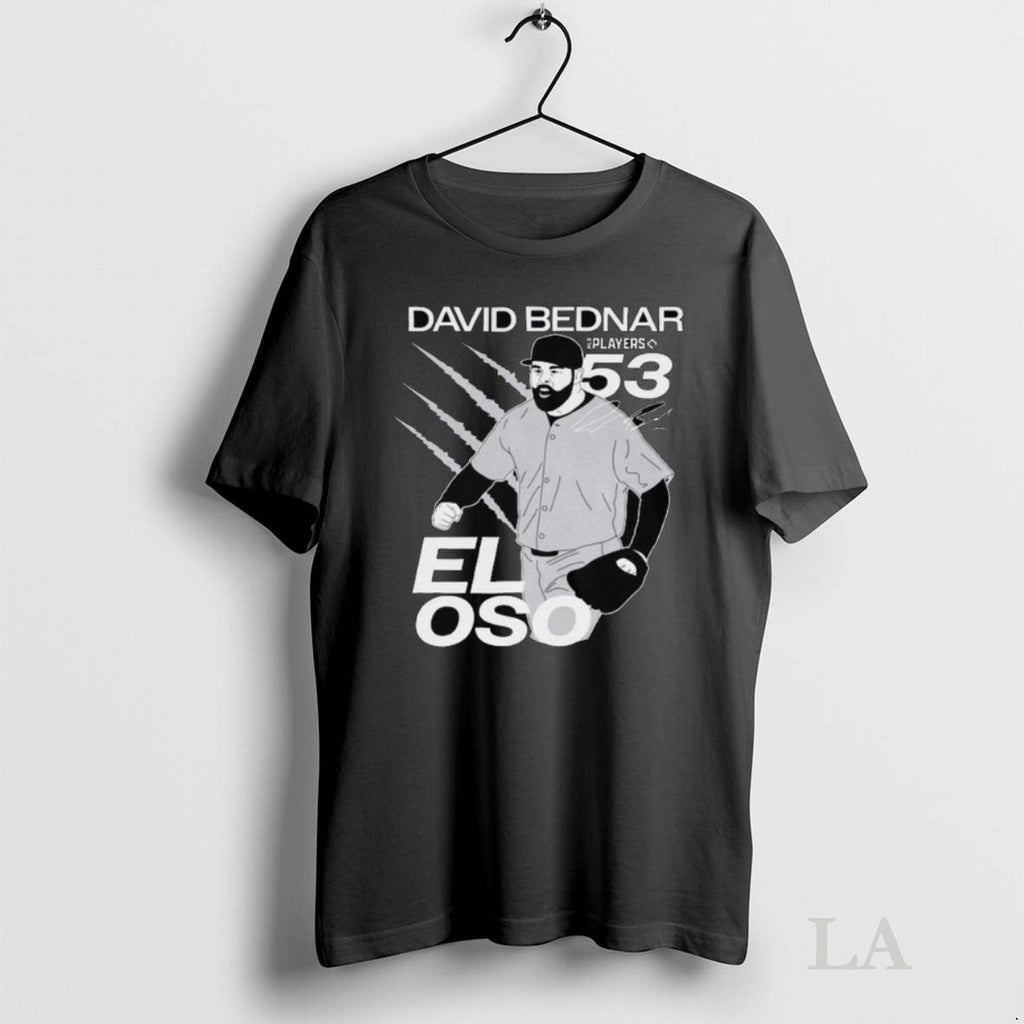 Original David Bednar El Oso 53 New York Yankees Long - Adult & Kids T-Shirts, Sweatshirts & Hoodies apparel design preview 1