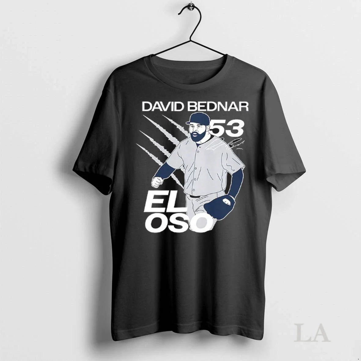 Original David Bednar El Oso New York Yankees - Adult & Kids T-Shirts, Sweatshirts & Hoodies apparel design preview 1