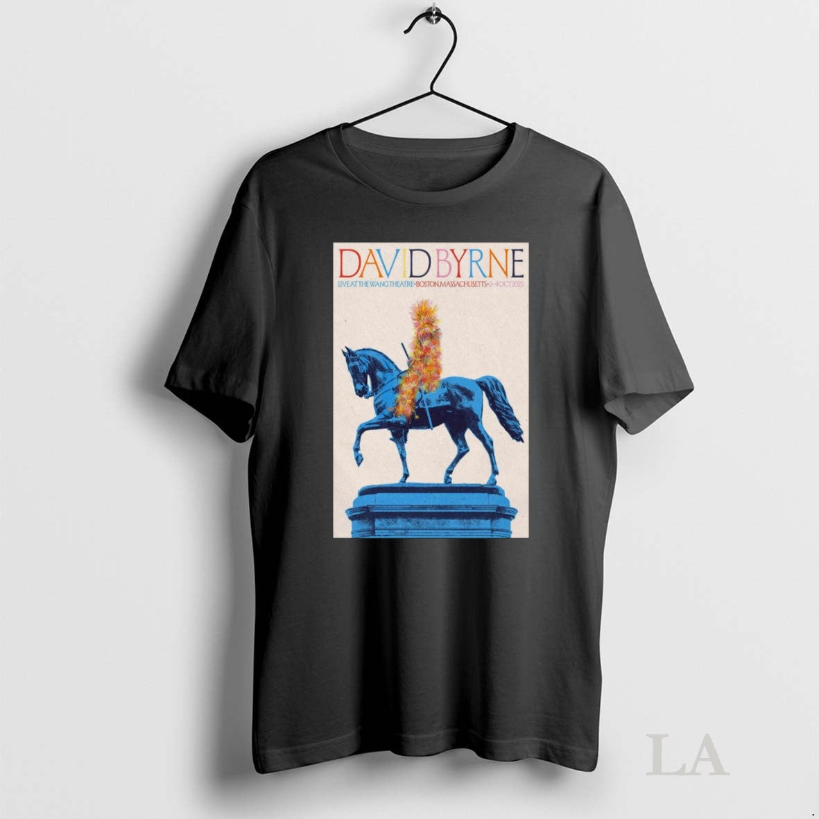 Original David Byrne October 2 4 2025 Tour Live At - Adult & Kids T-Shirts, Sweatshirts & Hoodies apparel design preview 1