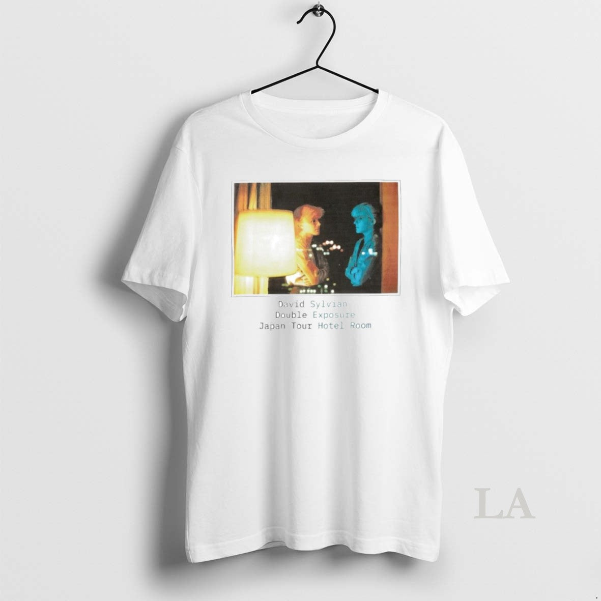 Original David Sylvian Double Exposure Japan Tour - Adult & Kids T-Shirts, Sweatshirts & Hoodies apparel design preview 1
