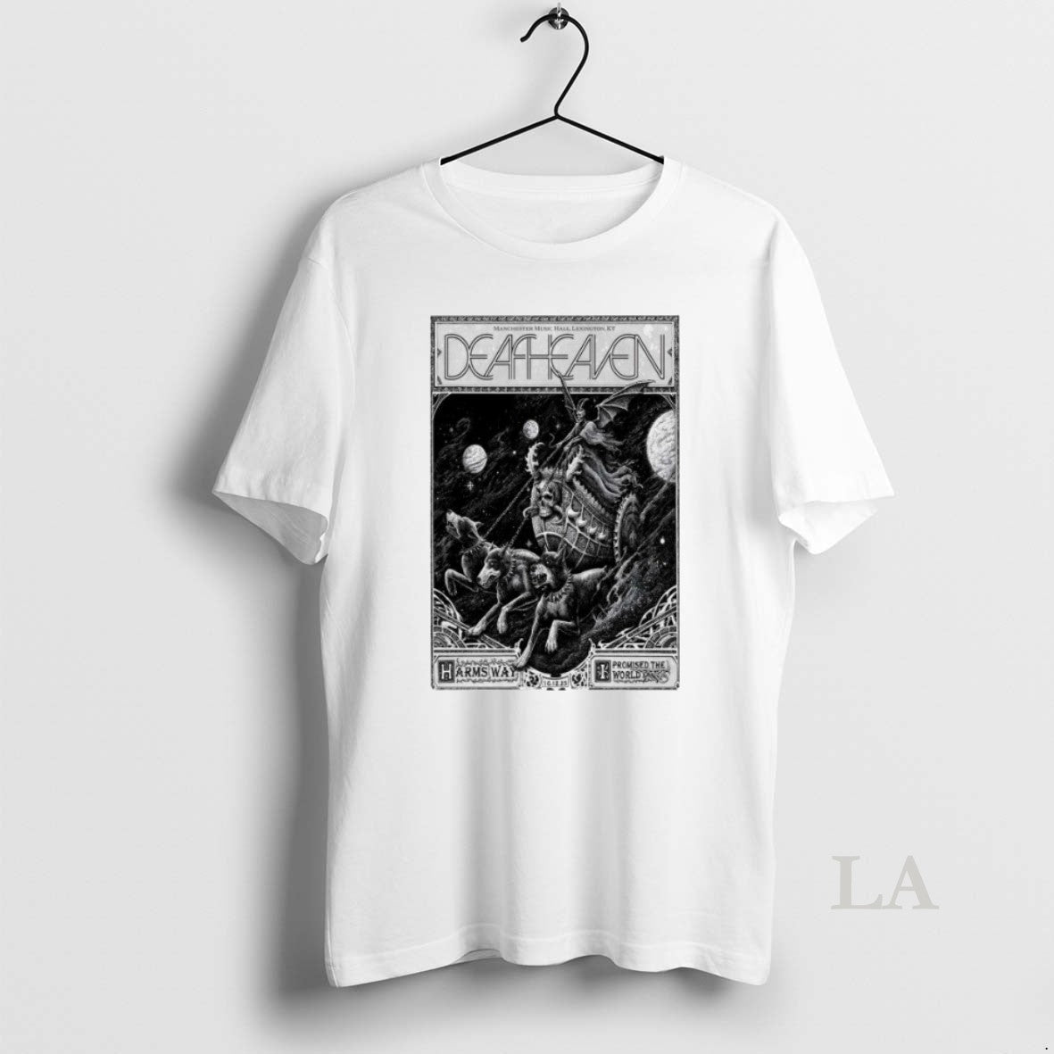 Original Deafheaven At Manchester Music Hall On Oct - Adult & Kids T-Shirts, Sweatshirts & Hoodies apparel design preview 1