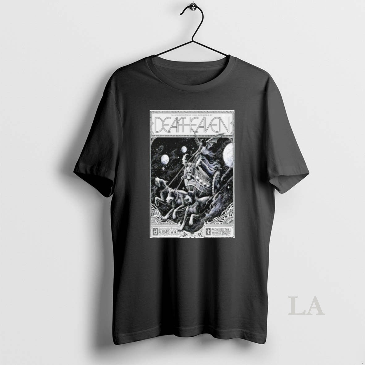 Original Deafheaven Oct 12 2025 Manchester Music Hall - Adult & Kids T-Shirts, Sweatshirts & Hoodies apparel design preview 1