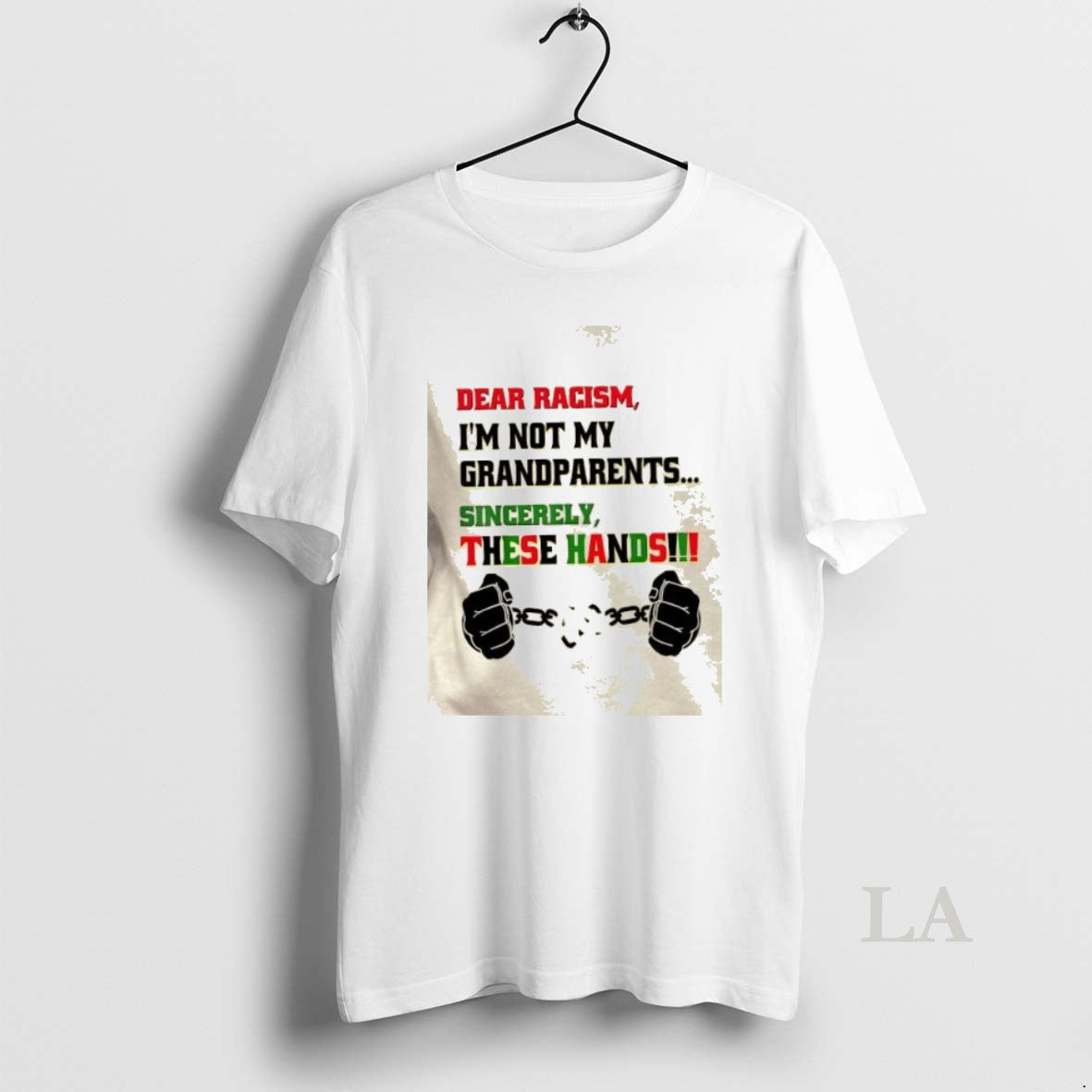 Original Dear Racism Im Not Grandparents Sincerely - Adult & Kids T-Shirts, Sweatshirts & Hoodies apparel design preview 1