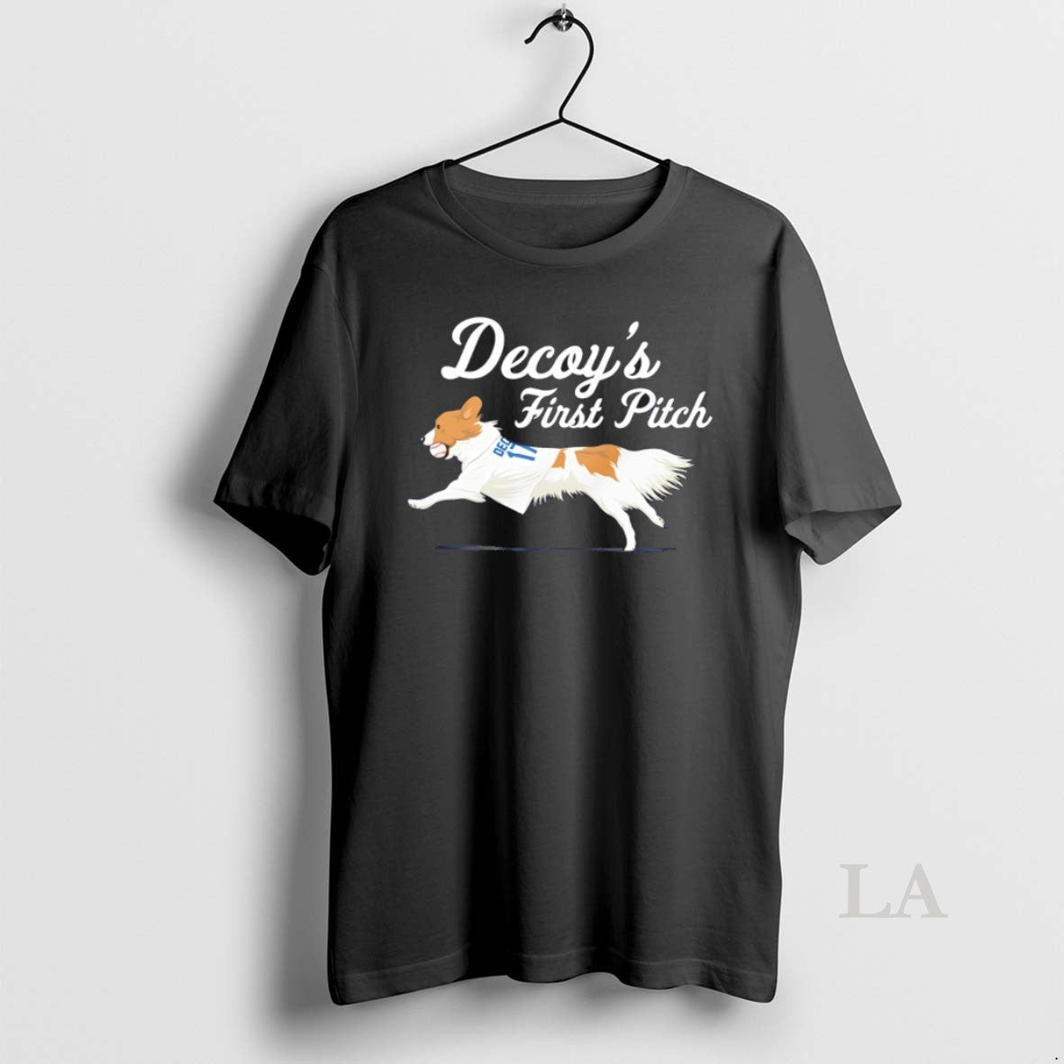 Original Decoys First Pitch Los Angeles Dodgers - Adult & Kids T-Shirts, Sweatshirts & Hoodies apparel design preview 1