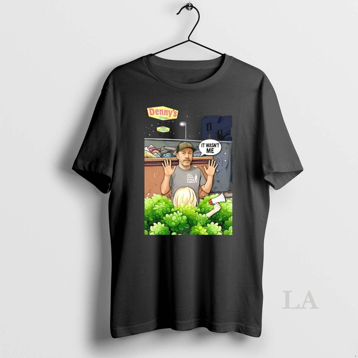 Original Dennys Diner Open 24 Hours It Wasnt Me - Adult & Kids T-Shirts, Sweatshirts & Hoodies apparel design preview 1