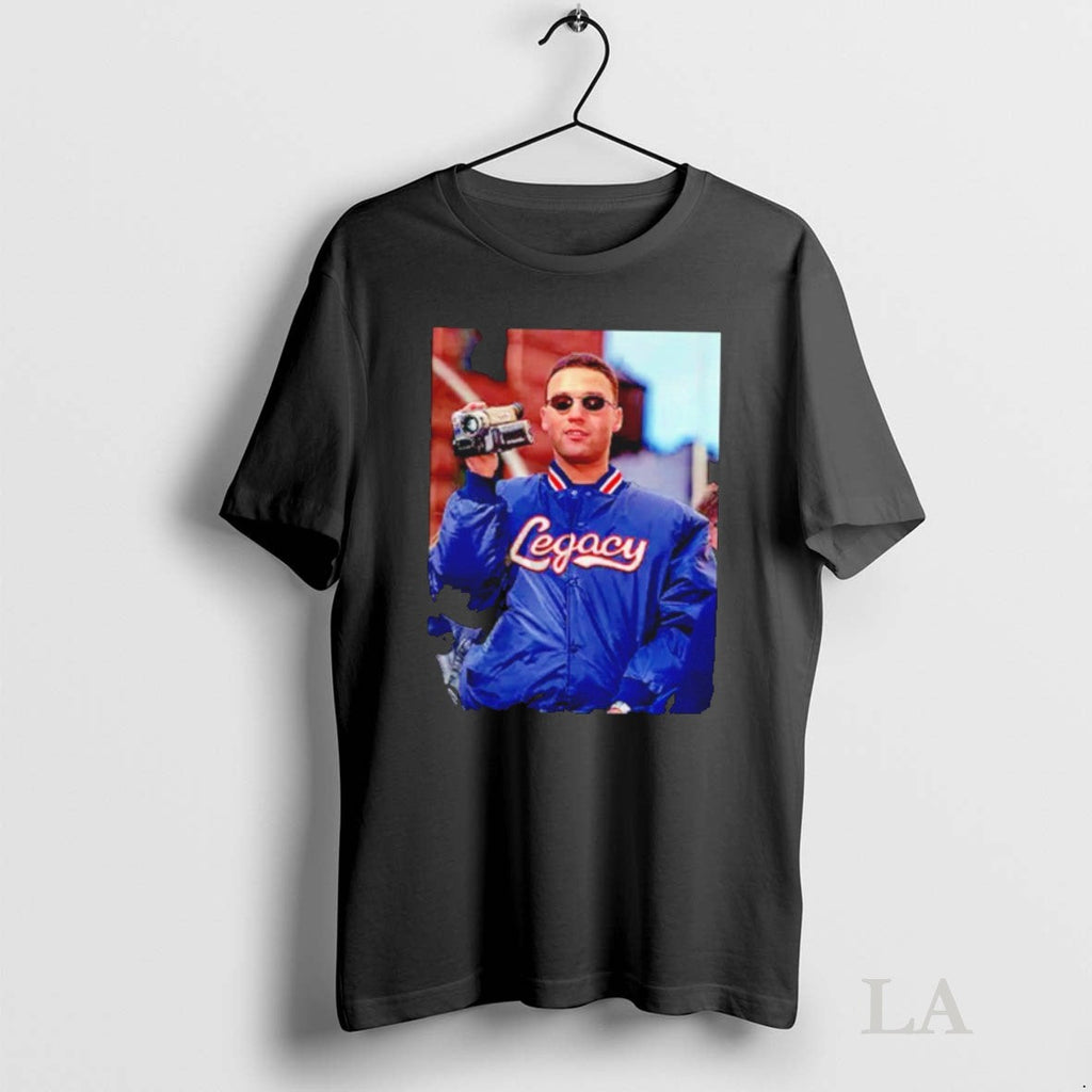 Original Derek Jeter New York Yankees Photo - Adult & Kids T-Shirts, Sweatshirts & Hoodies apparel design preview 1