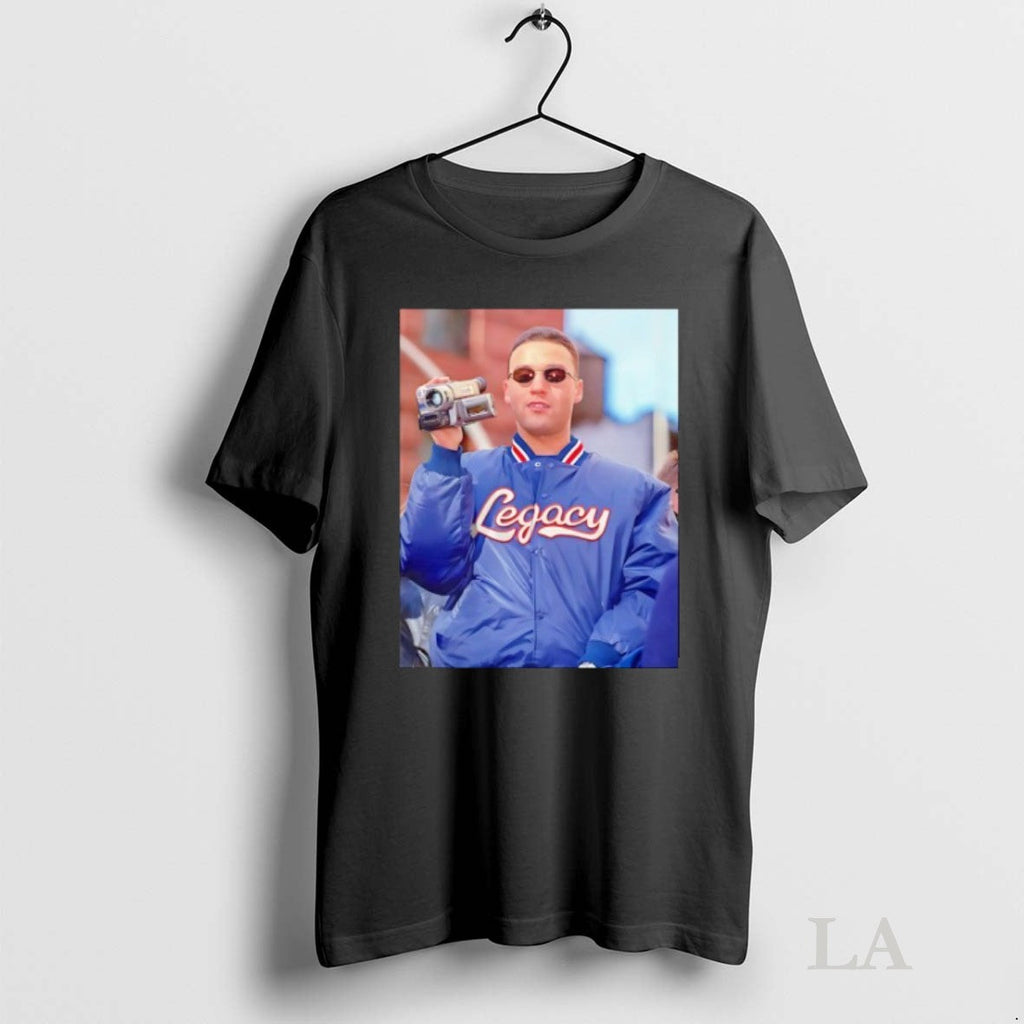 Original Derek Jeter Legacy New York Yankees Photo - Adult & Kids T-Shirts, Sweatshirts & Hoodies apparel design preview 1