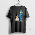 Original Detroit Lions Grinch And Dog Christmas - Adult & Kids T-Shirts, Sweatshirts & Hoodies apparel design preview 1