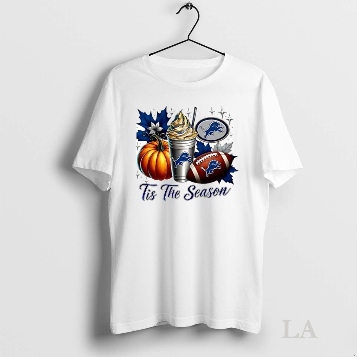 Original Detroit Lions Tis The Season Halloween - Adult & Kids T-Shirts, Sweatshirts & Hoodies apparel design preview 1
